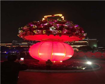 西安蓮湖區(qū)2019年元旦、春節(jié)亮化工程案例